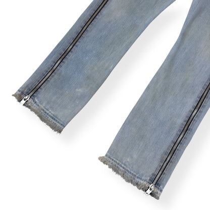 GALLERY DEPT. WEAPON WORLD 5001 DENIM JEANS INDIGO / SILVER W34” | Large, Silver
