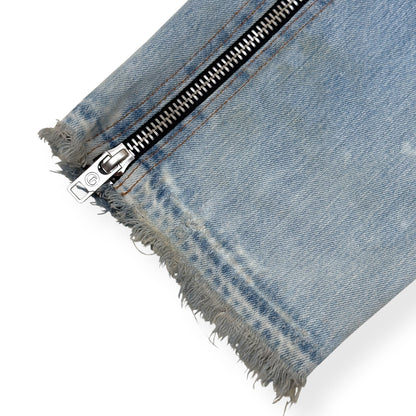 GALLERY DEPT. WEAPON WORLD 5001 DENIM JEANS INDIGO / SILVER W34” | Large, Silver