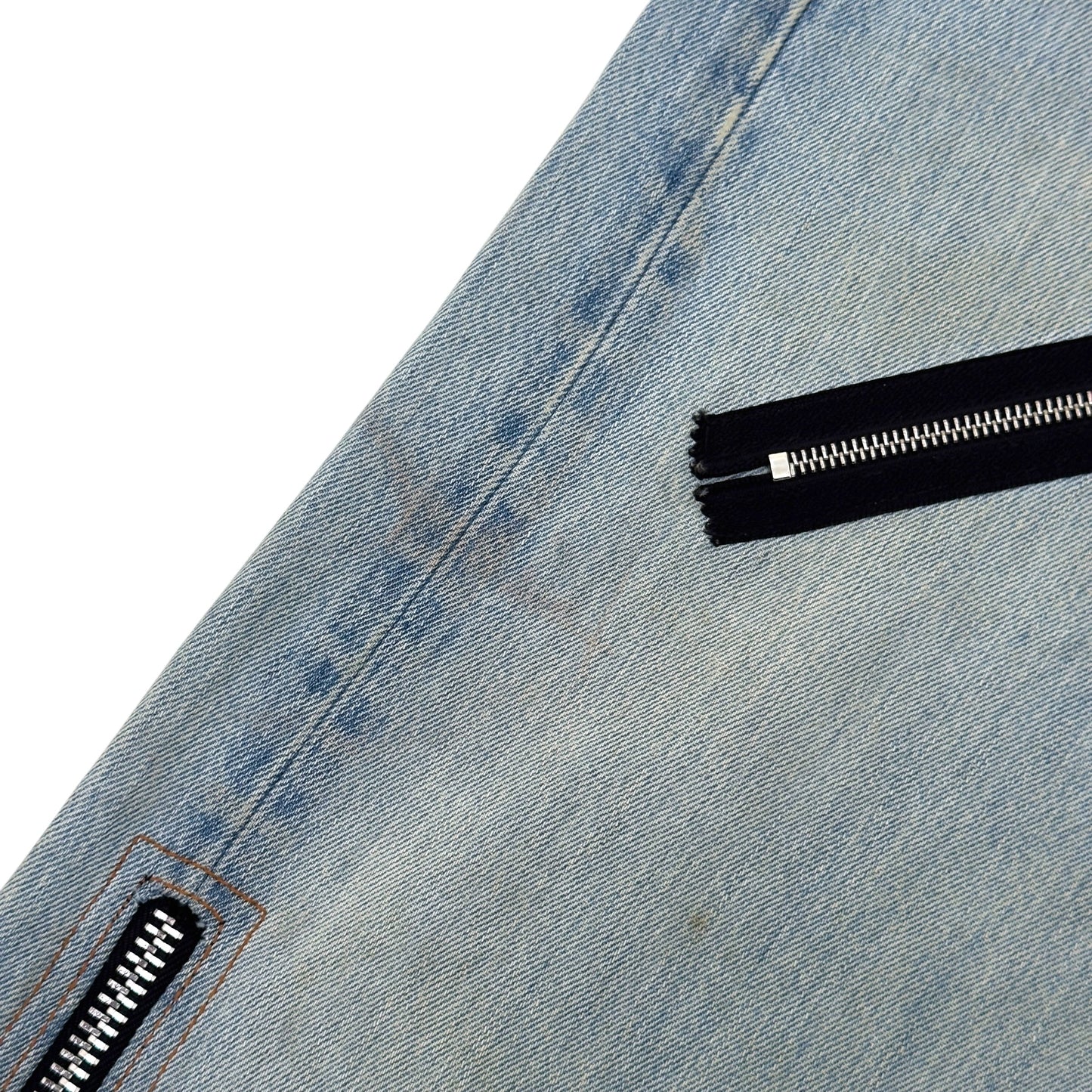 GALLERY DEPT. WEAPON WORLD 5001 DENIM JEANS INDIGO / SILVER W34” | Large, Silver