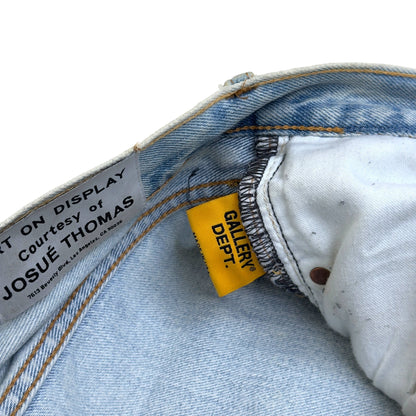 GALLERY DEPT. WEAPON WORLD 5001 DENIM JEANS INDIGO / SILVER W34” | Large, Silver