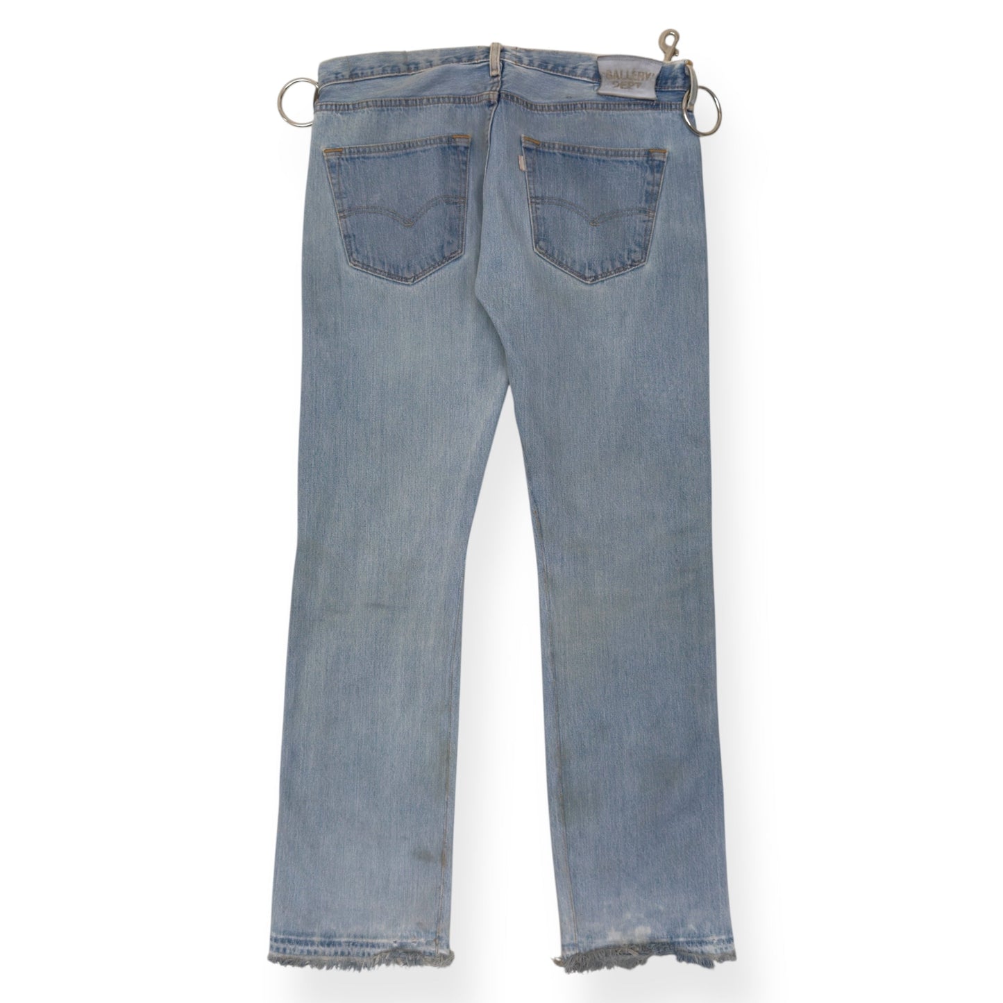 GALLERY DEPT. WEAPON WORLD 5001 DENIM JEANS INDIGO / SILVER W34” | Large, Silver