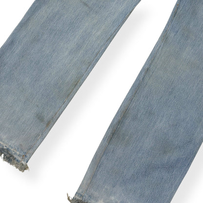 GALLERY DEPT. WEAPON WORLD 5001 DENIM JEANS INDIGO / SILVER W34” | Large, Silver