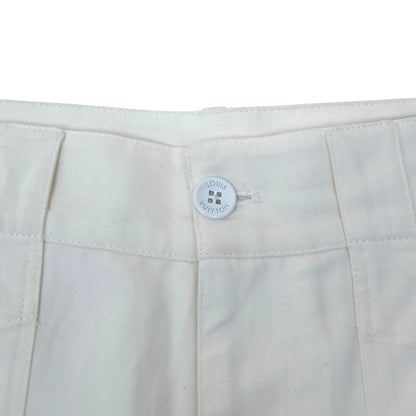 LOUIS VUITTON SOFT CARGO SHORTS LUXURY WHITE 44 / L | Large, White