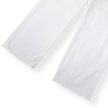 LOUIS VUITTON SKATE FIT DENIM JEANS LUXURY WHITE W36” | XL, White