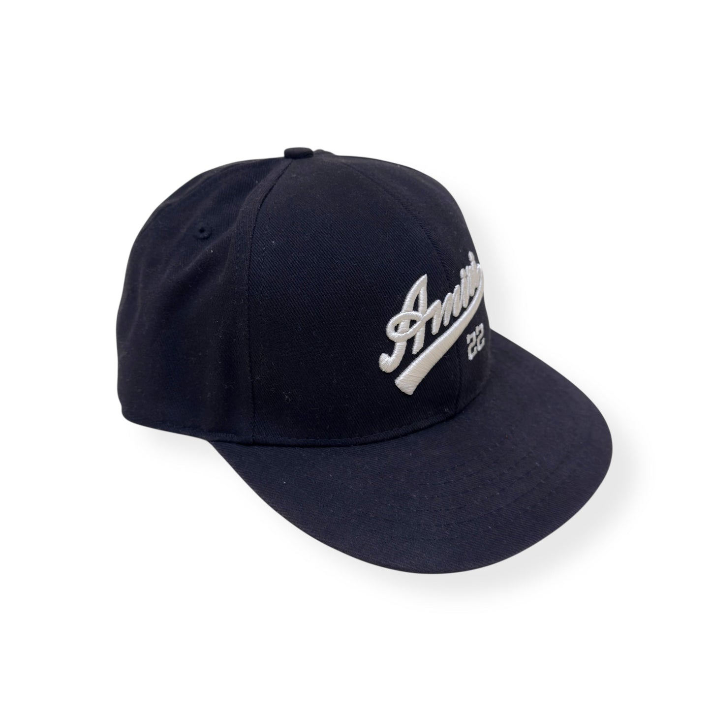 AMIRI LOGO 22 BASEBALL CAP BLACK / WHITE S | O/S, Black