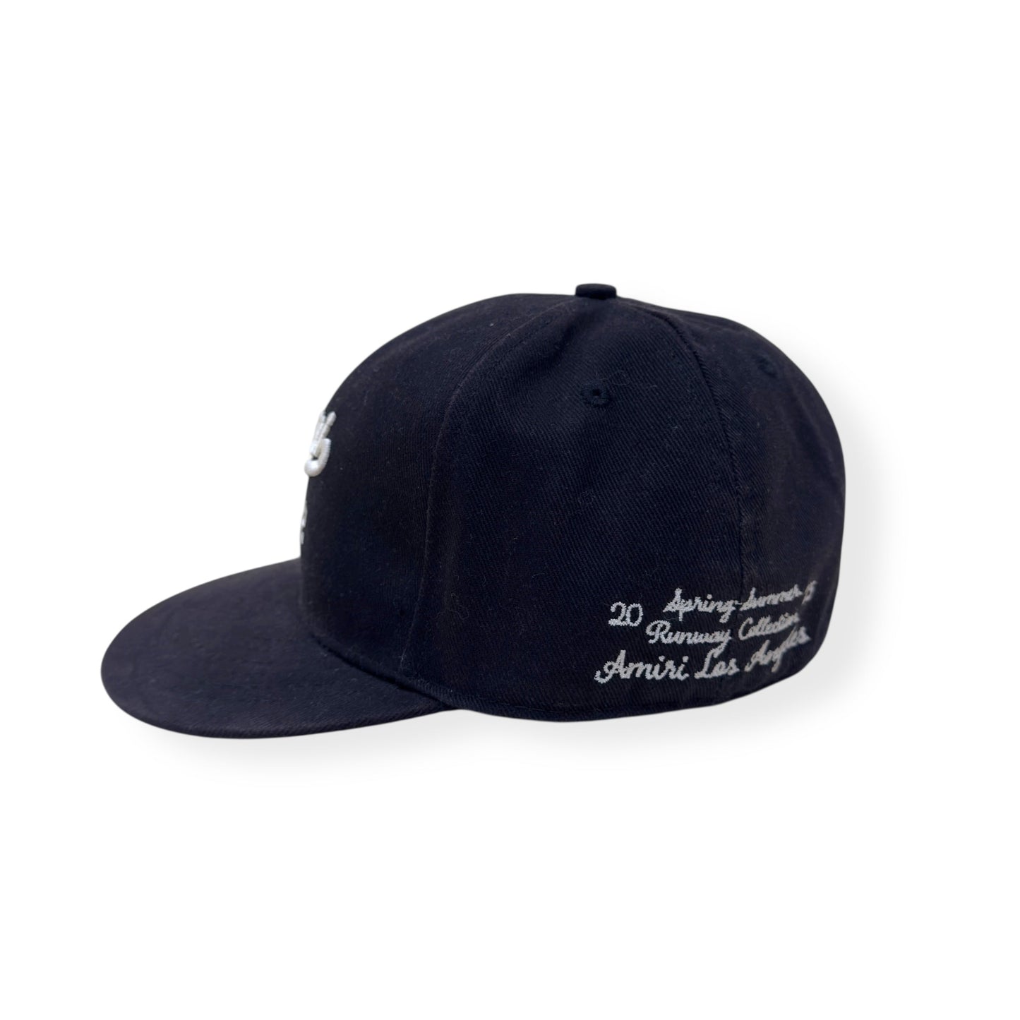 AMIRI LOGO 22 BASEBALL CAP BLACK / WHITE S | O/S, Black