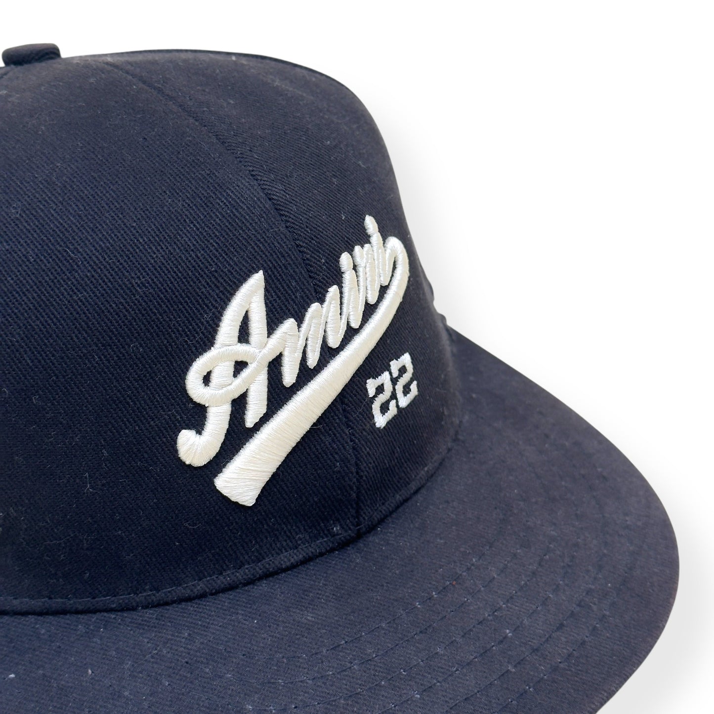 AMIRI LOGO 22 BASEBALL CAP BLACK / WHITE S | O/S, Black