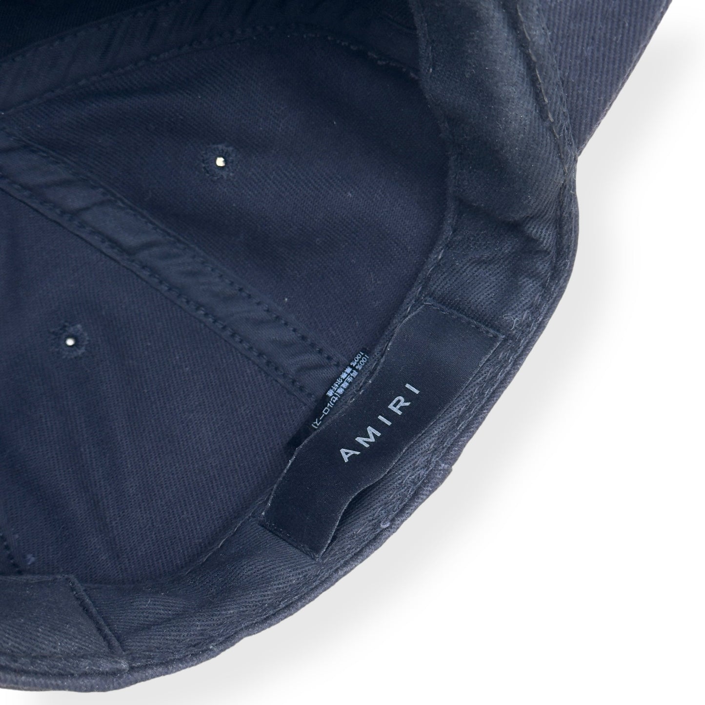 AMIRI LOGO 22 BASEBALL CAP BLACK / WHITE S | O/S, Black
