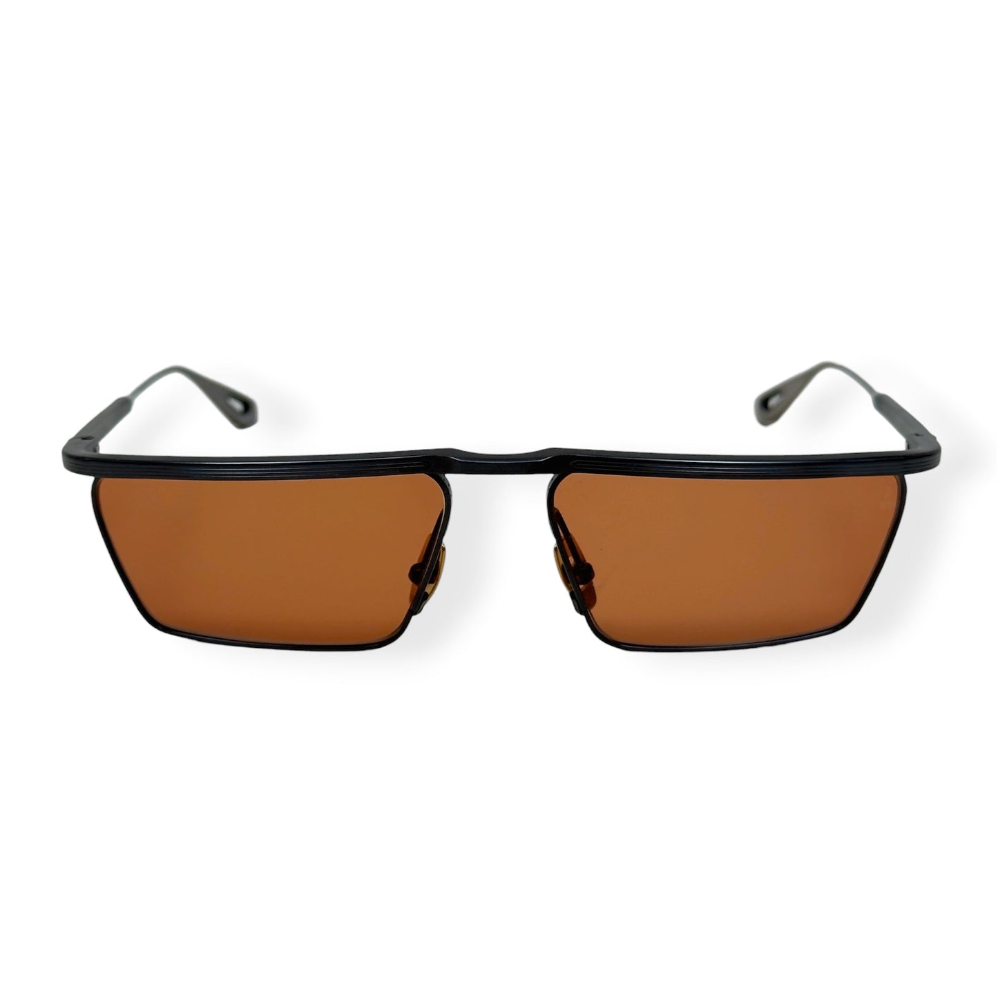 JACQUES MARIE MAGE BOGART LIMITED EDITION SUNGLASSES BLACK / ORANGE 143/200 | O/S, Black