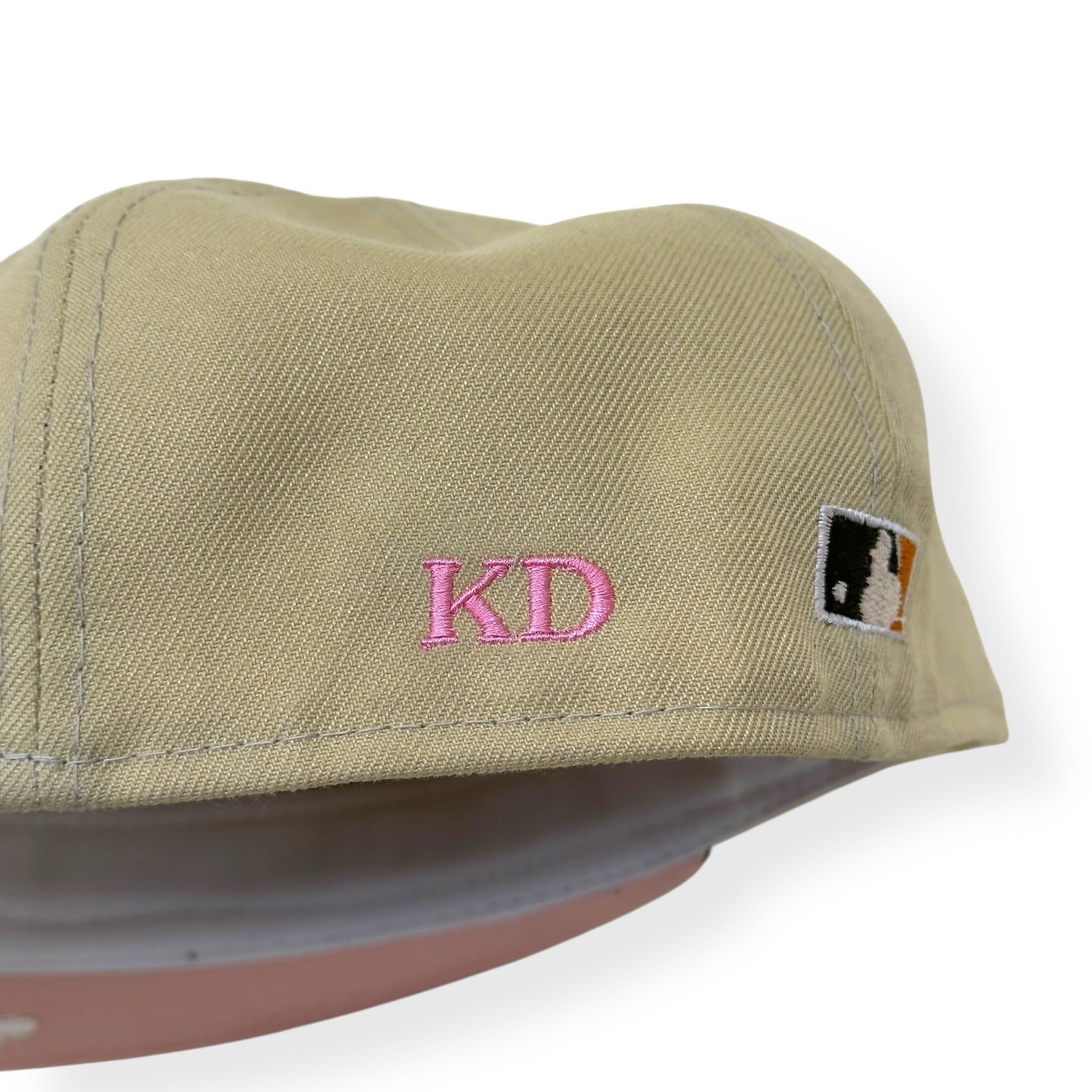 NEW ERA LOS ANGELES 50TH ANNIVERSARY 59FIFTY FLAT CAP CREAM / GREEN | O/S, Cream