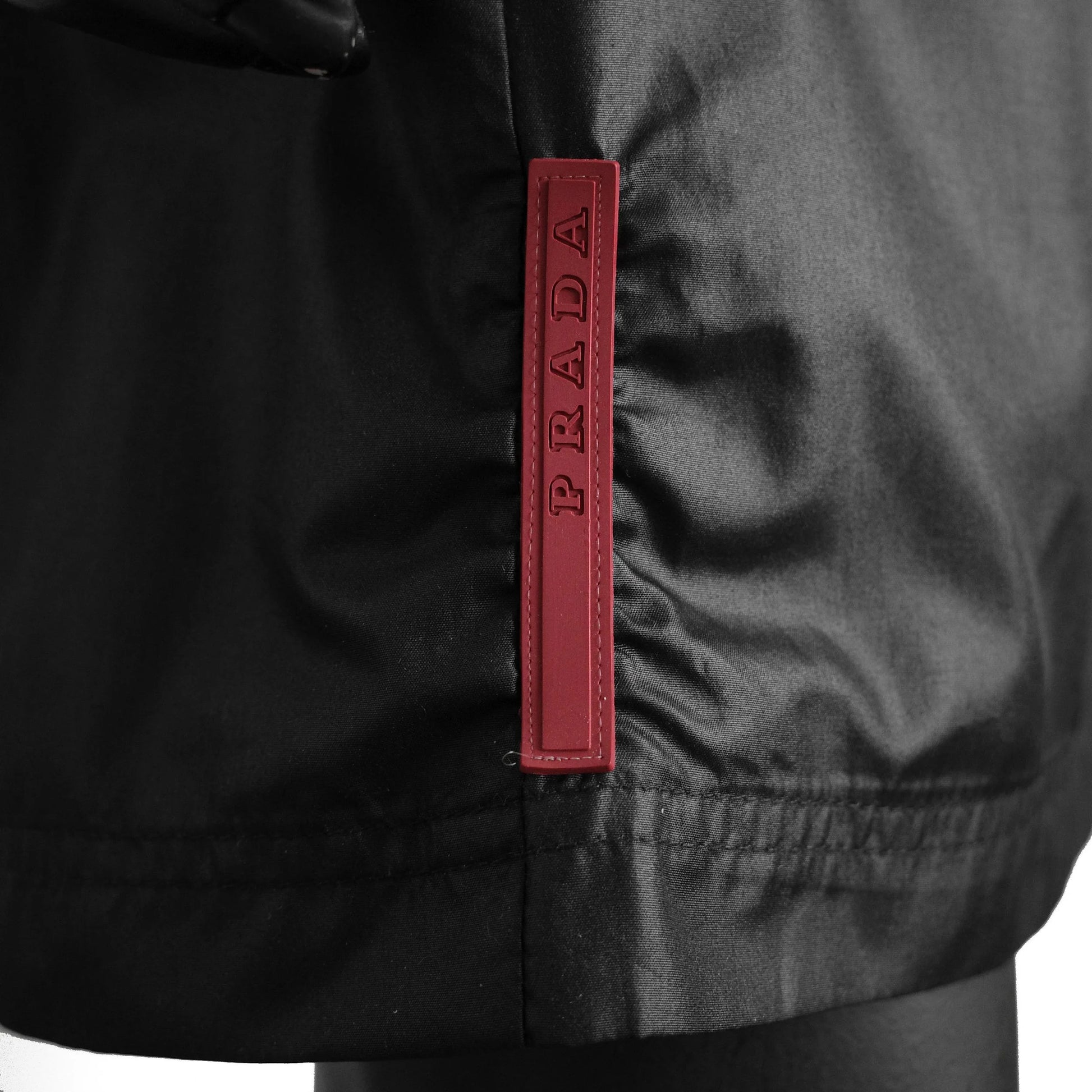 Prada Sport SS 1999 sleeveless nylon dress with zipper details. Size M / UK 10. Available at Artefact Archive.