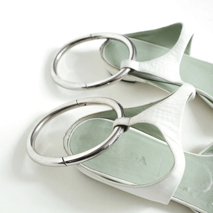 Prada SS 2003 | UK 37, White