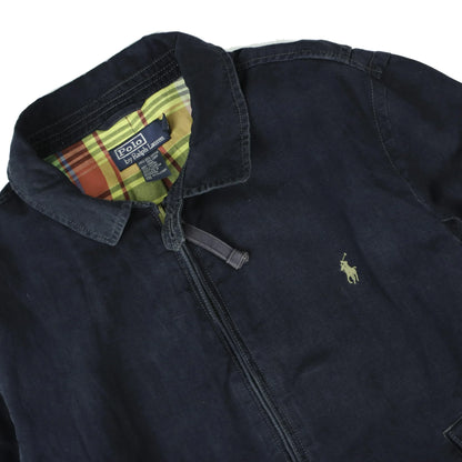 POLO RALPH LAUREN NAVY HARRINGTON  (L)  (L)