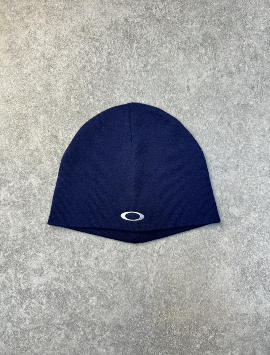 Oakley Navy Logo Beanie