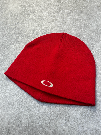 Oakley Red Logo Beanie