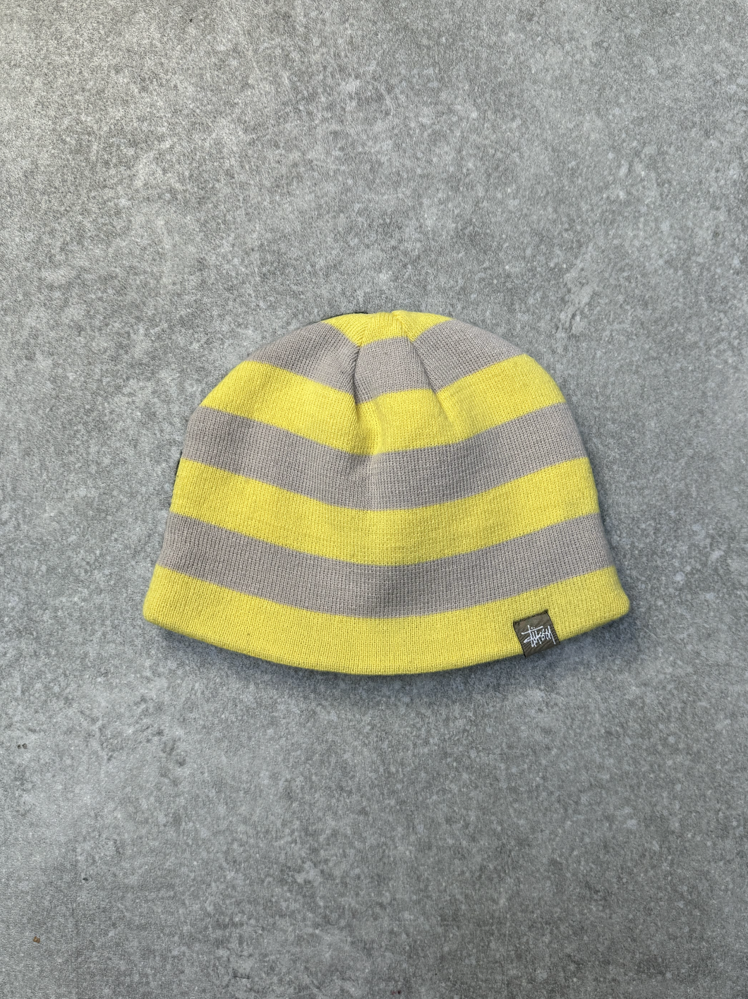 Stussy Stripe and Camo Beanie