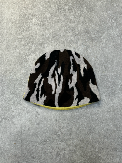 Stussy Stripe and Camo Beanie