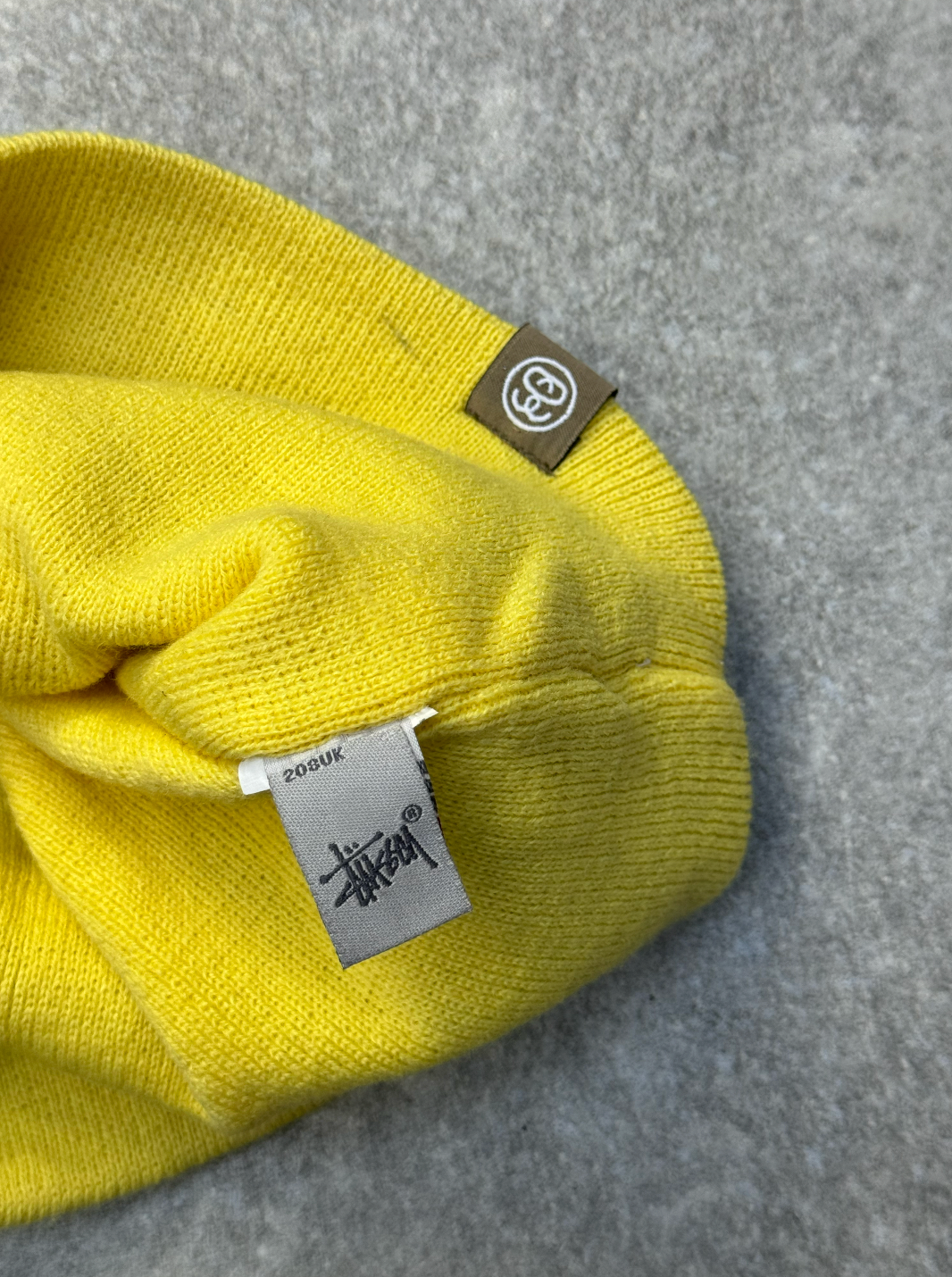 Stussy Stripe and Camo Beanie