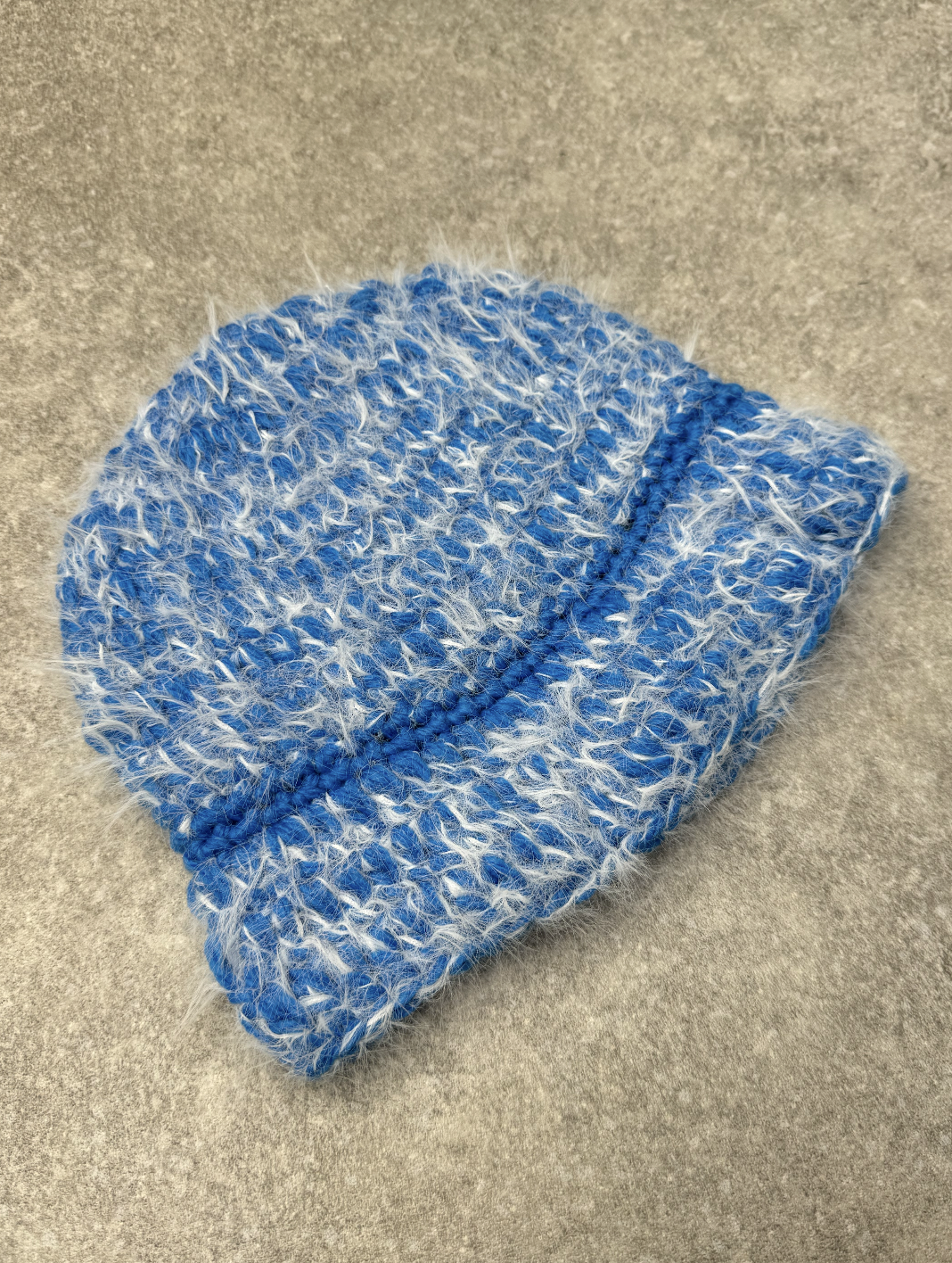 Mohair Aqua Bucket Hat