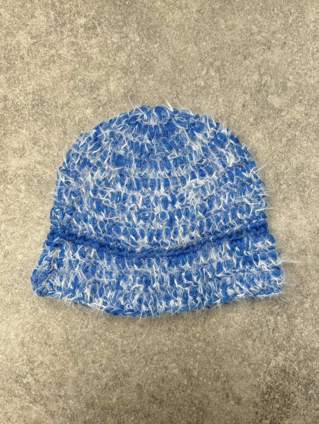 Mohair Aqua Bucket Hat