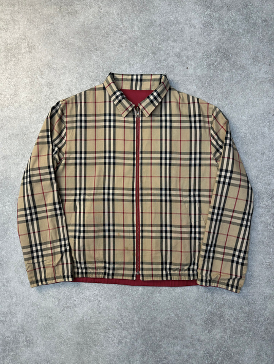 Burberry Reversible Red Novacheck Jacket