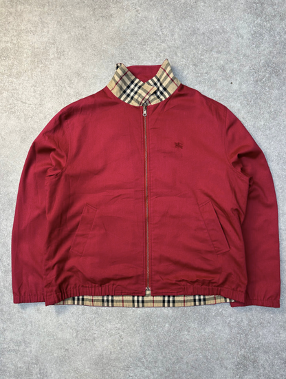 Burberry Reversible Red Novacheck Jacket