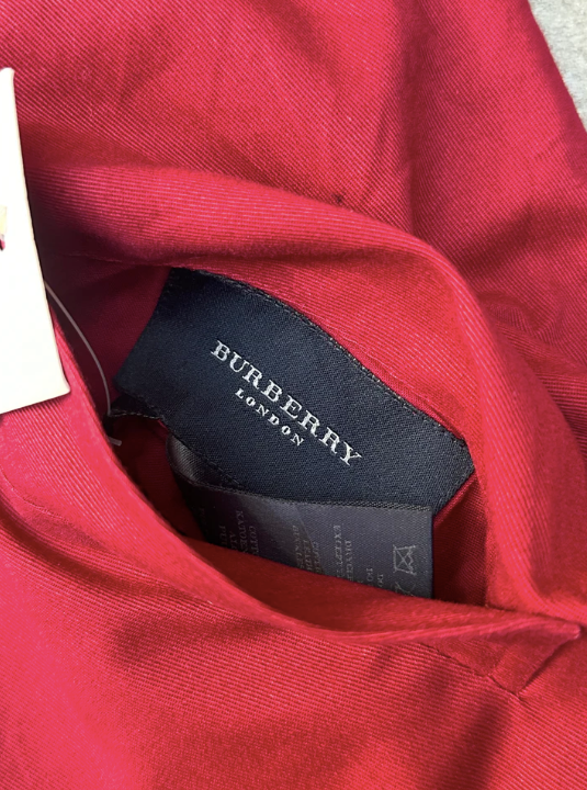 Burberry Reversible Red Novacheck Jacket