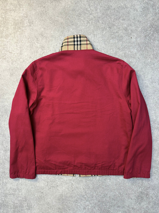 Burberry Reversible Red Novacheck Jacket