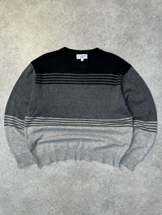 Kandai Yamamoto Gradient Crewneck Wool Sweater