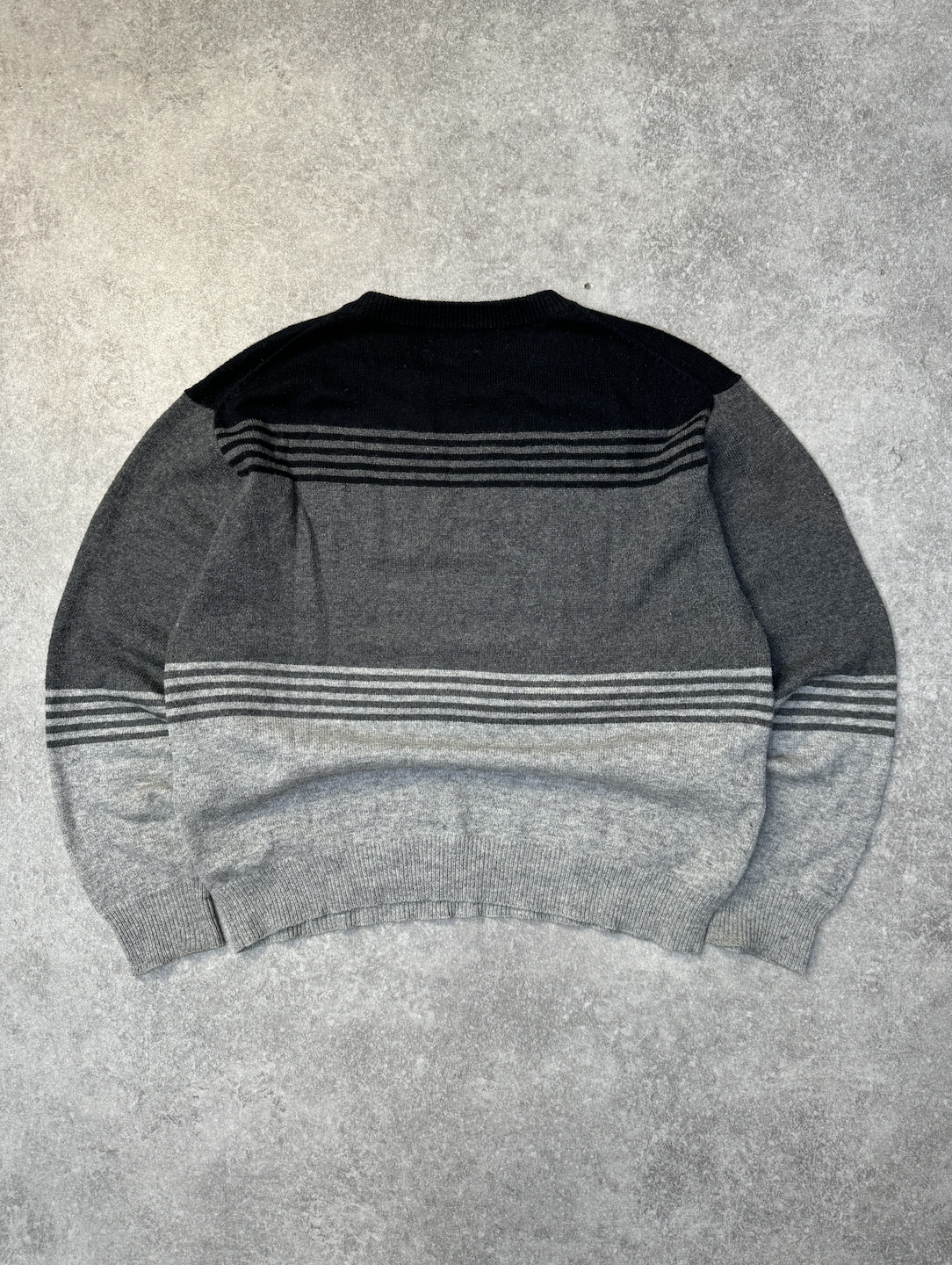 Kandai Yamamoto Gradient Crewneck Wool Sweater