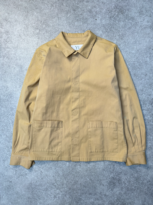 Y's by Yohji Yamamoto Beige Pocket Detail Jacket