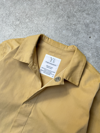 Y's by Yohji Yamamoto Beige Pocket Detail Jacket