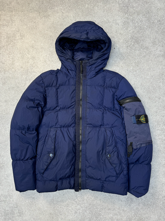 A/W2018 Stone Island Garment Dyed Crinkle Reps Quilted Puffer Jacket