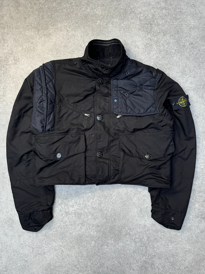 VT Rework: Stone Island Quilted Nylon Palnelled Multi Pockets Technical Jacket