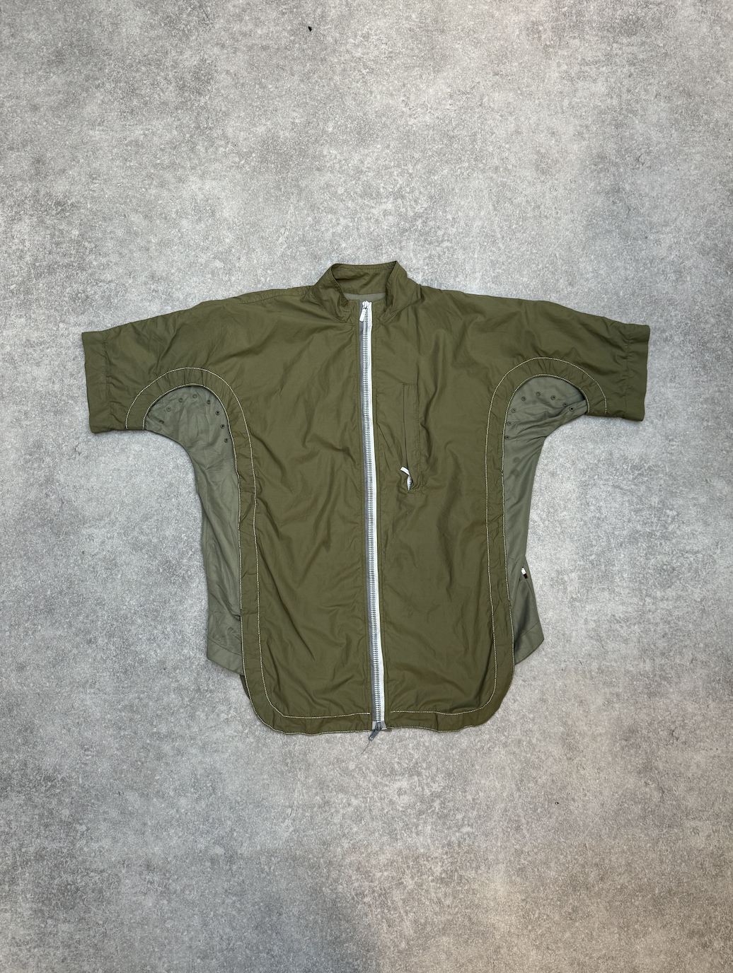 Maharishi Full-Zip Mesh Panels Technical Shirt