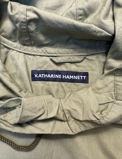 Katharine Hamnett Zip Detail Hooded Pull-Over