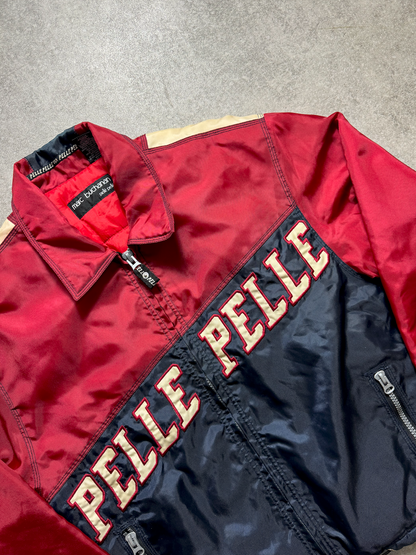 Pelle Pelle Logo Embroidered Full Zip Nylon Jacket