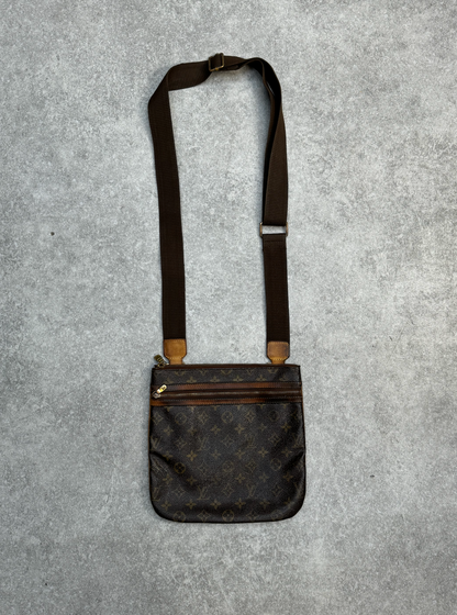 Louis Vuitton Monogram Leather Side Bag