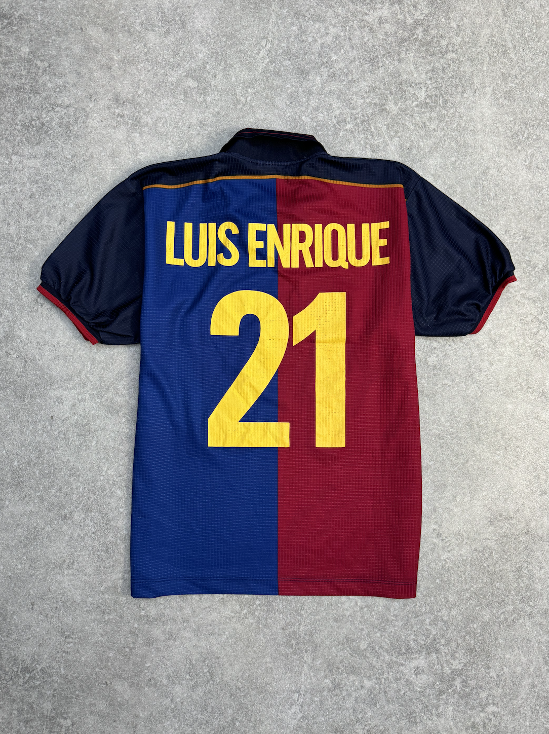 1999/2000 F.C. Barcelona 'Luis Enrique 21' Centanary Football Shirt