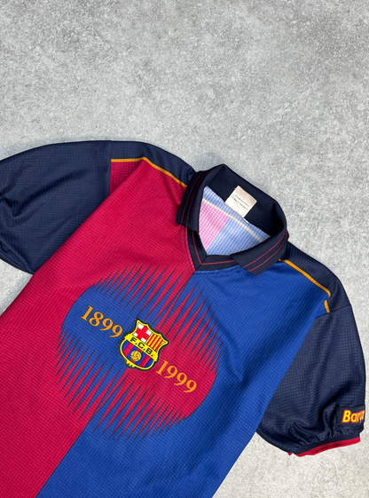 1999/2000 F.C. Barcelona 'Luis Enrique 21' Centanary Football Shirt