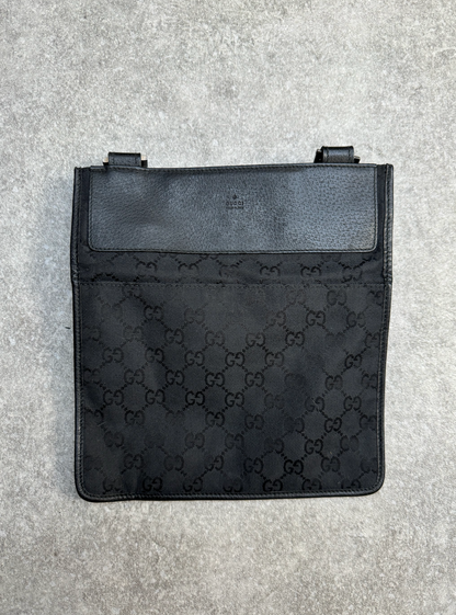 Gucci Canvas Monogram Side Bag