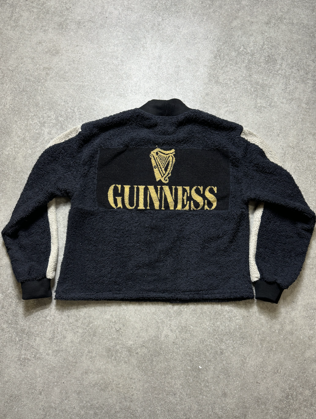 VT Rework: Guinness Logo Fleece Sweater