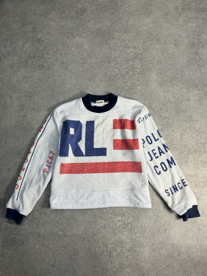 VT Rework : Ralph Lauren Logo Fleece Sweater