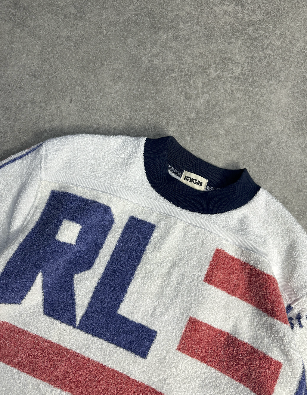 VT Rework : Ralph Lauren Logo Fleece Sweater