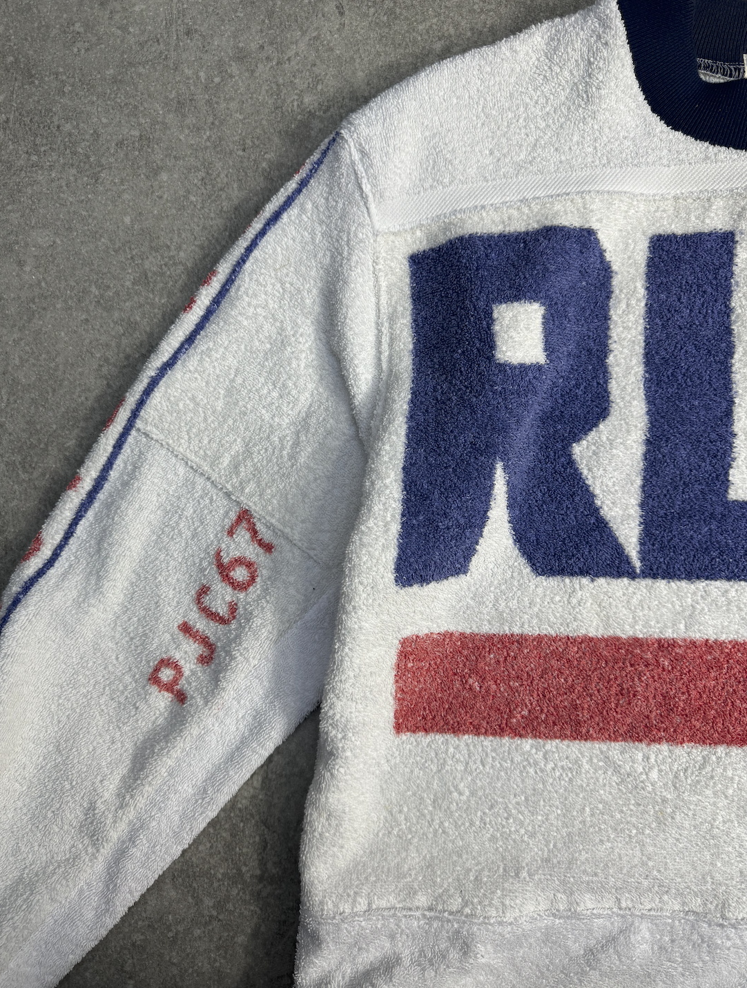 VT Rework : Ralph Lauren Logo Fleece Sweater