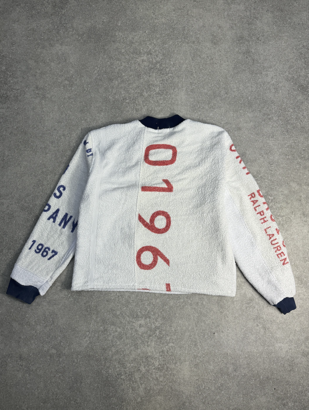 VT Rework : Ralph Lauren Logo Fleece Sweater