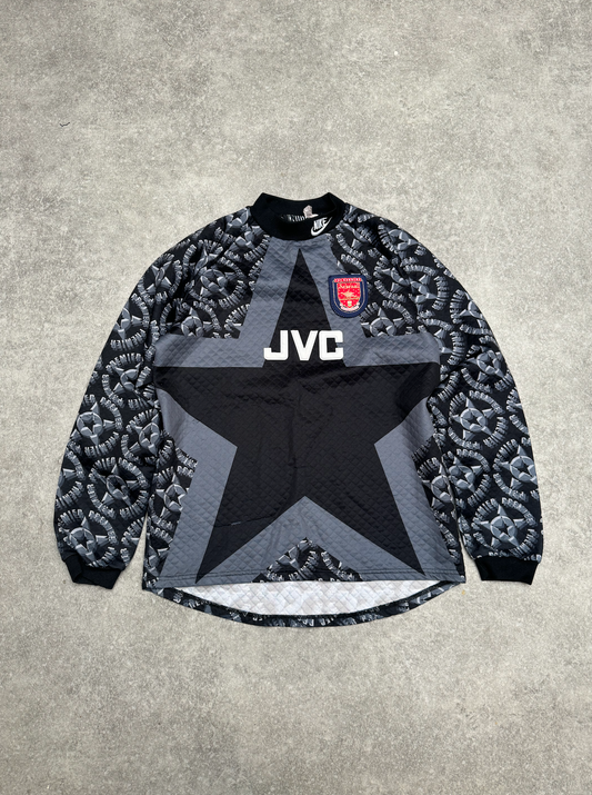 1994/95 Arsenal JVC x Nike Goalkeeper Football Shirt