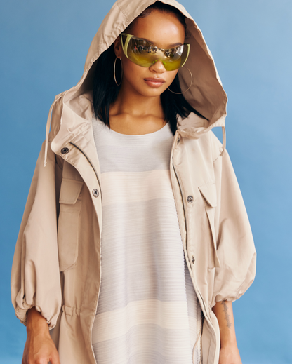 Prada Hooded Lightweight Parka