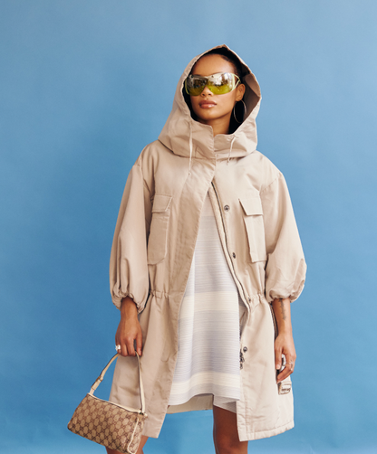 Prada Hooded Lightweight Parka