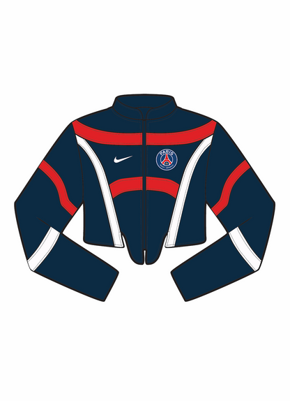 VT Rework : Custom Order - Football Rework Jacket | Extra Small, Multicoloured
